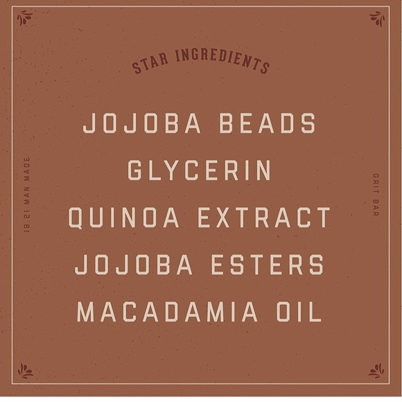 18.21 Man Made Men's Deep Cleansing Soap Bar 7 oz. Absolute Mahogany - Picture 2 of 2